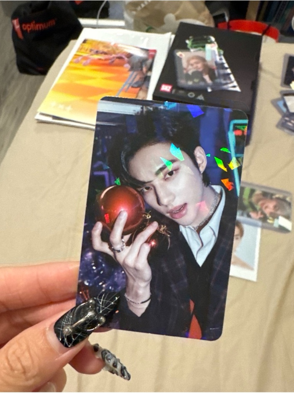 STRAY KIDS HOLOGRAPHIC PHOTOCARD - HYUNJIN